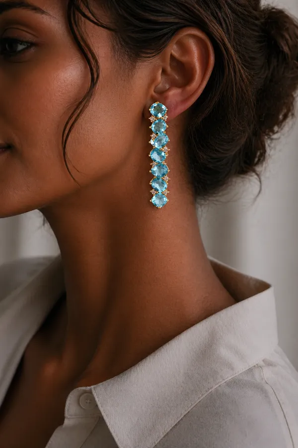 Blue_Drop_Earring
