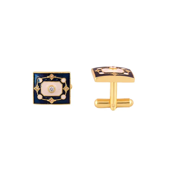 F.R.I.E.N.D.S_Door_Blue_Cufflinks