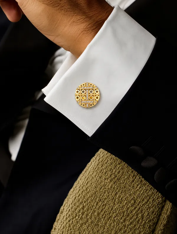 Chequer_Cufflin