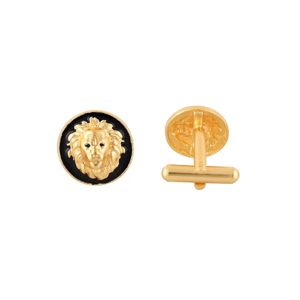 Obsidian_Lion_Cufflinks