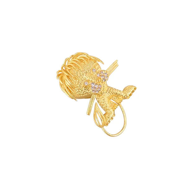 Dog_Brooch