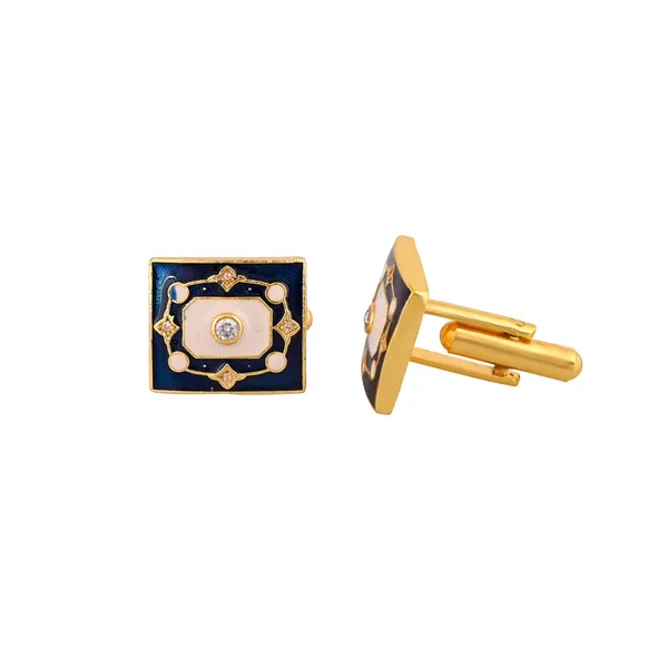 F.R.I.E.N.D.S_Door_Blue_Cufflinks
