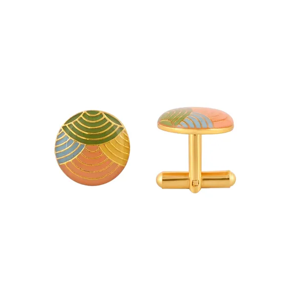 Sunset_Ripple_Cufflinks