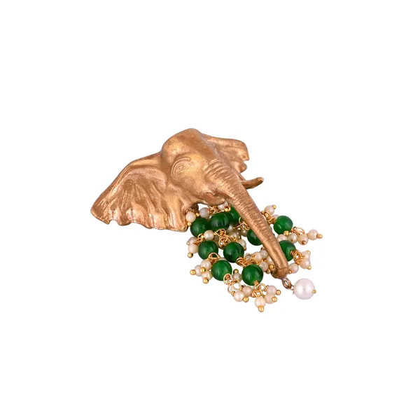 Elephant_Puvaai_Brooch