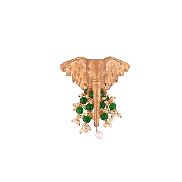 Elephant_Puvaai_Brooch