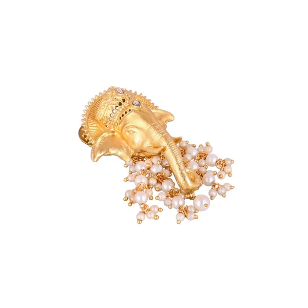 Ganesha_Puvaai_Brooch