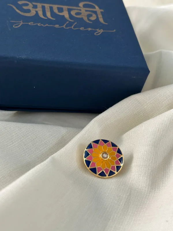 Geo_Brooch