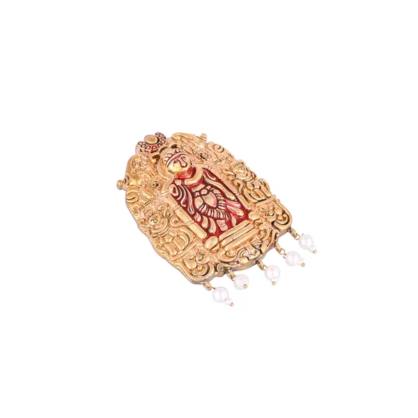 Temple_Vishnu_Red_Brooch