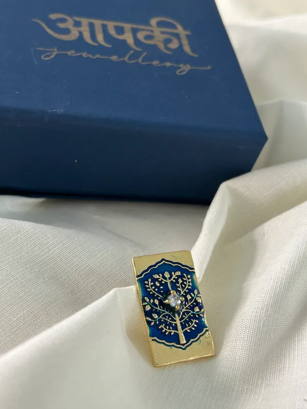 Decorative_Enamel_Matchbox_with_Tree_of_Life_Design