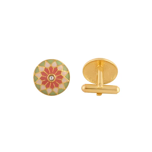 Pastel_Mandala_Royale_Cufflinks