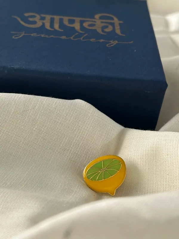 Lemon_Brooch