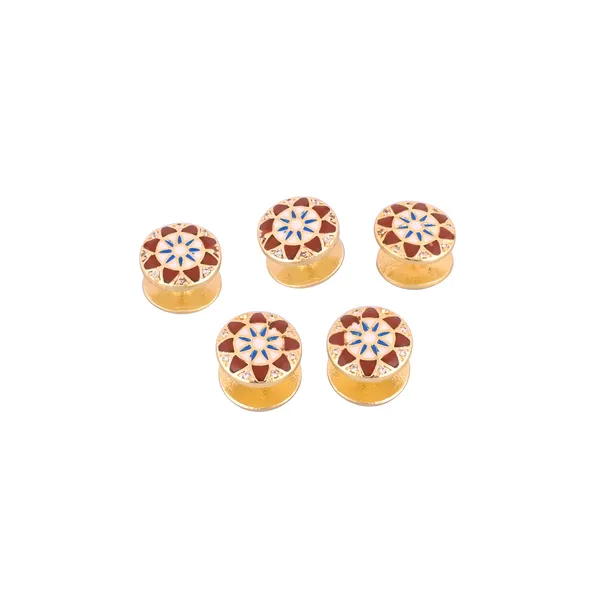 Maroon_Kurta_Button_(Set_of_5)
