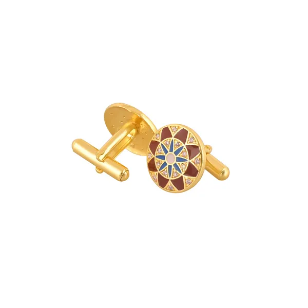 Royal_Mosaic_Crest_Cufflinks