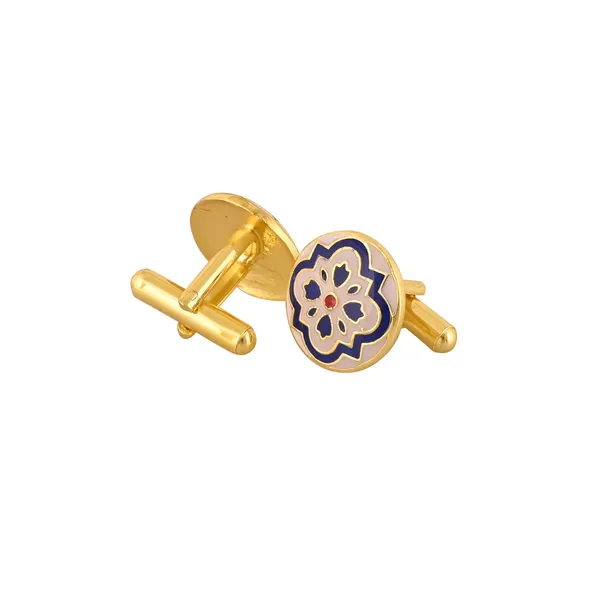 Navy_Royale_Mandala_Cufflinks