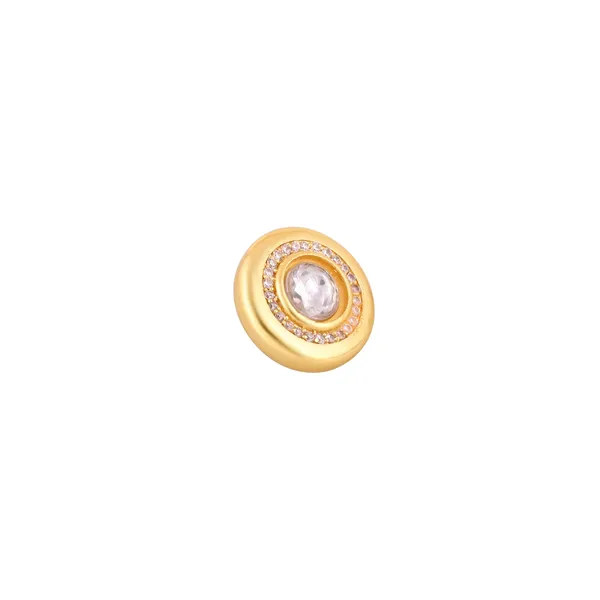 Polki_Button_Brooch