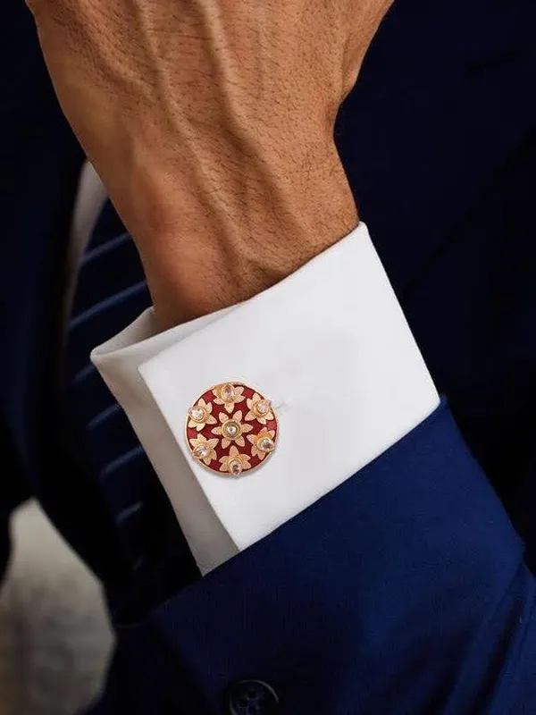 Sovereign_Red_Regal_Cufflinks