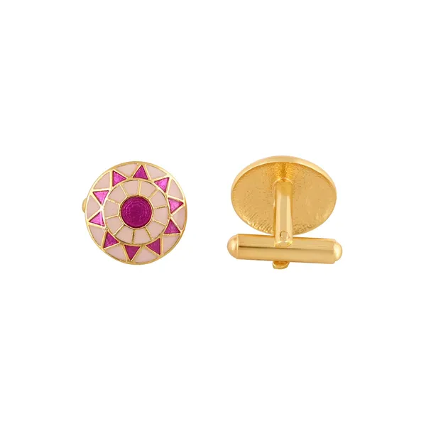 Maharani_Rosette_Cufflinks