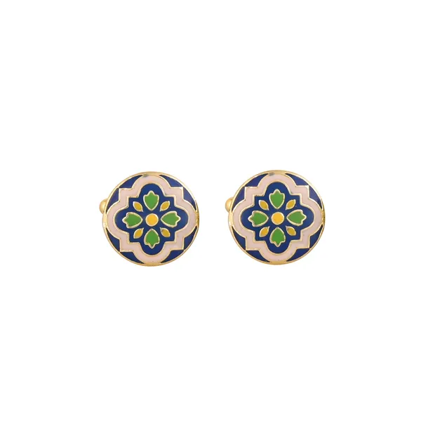 Imperial_Blue_Lotus_Cufflinks