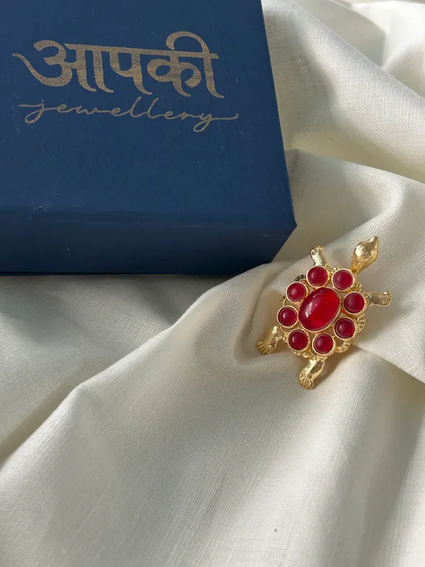 Ruby_Turtle_Brooch
