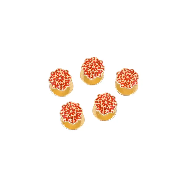 Imperial_Red_Kurta_Buttons_(Set_of_5)