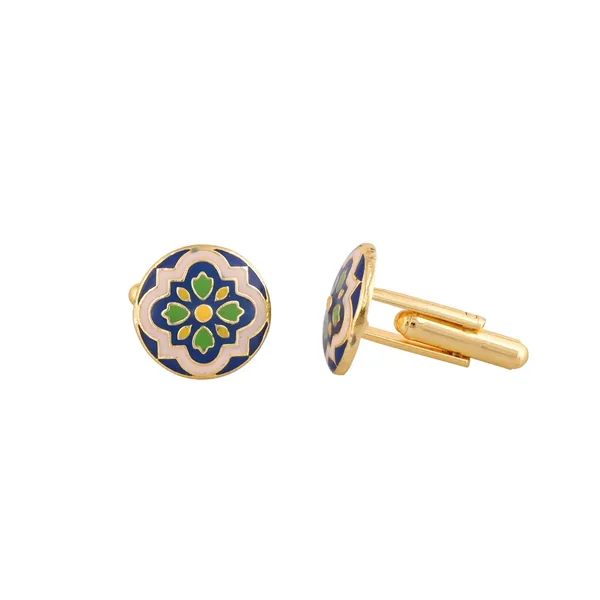 Imperial_Blue_Lotus_Cufflinks