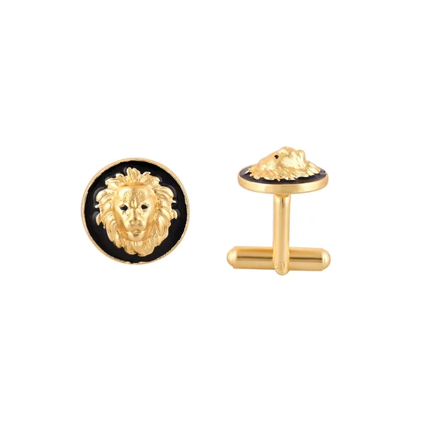Obsidian_Lion_Cufflinks