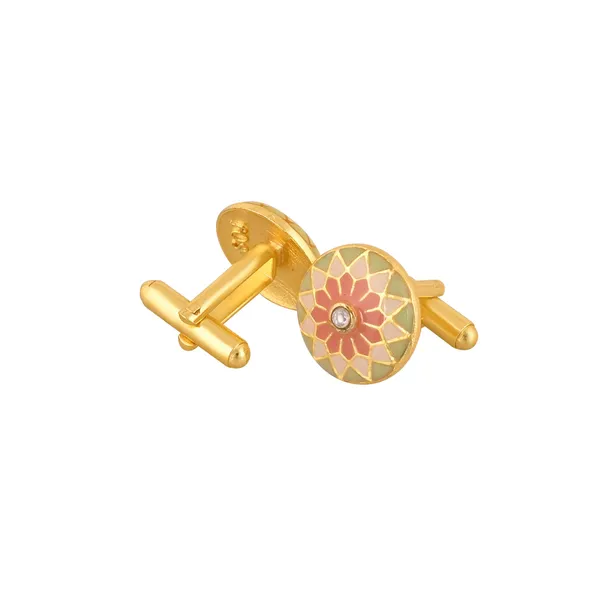Pastel_Mandala_Royale_Cufflinks