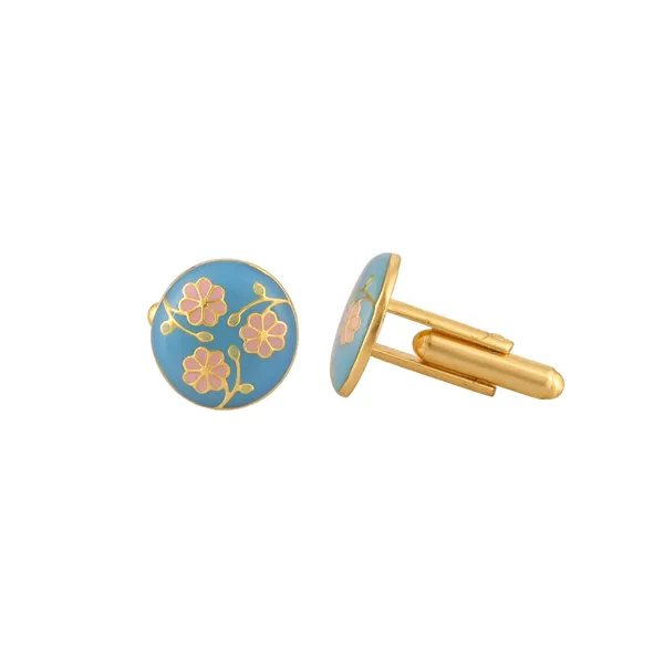 Flower_Embellished_Cufflinks
