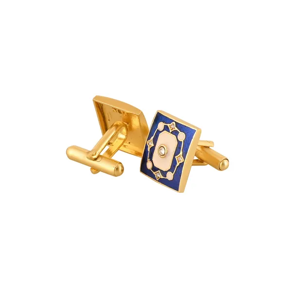 F.R.I.E.N.D.S_Door_Blue_Cufflinks
