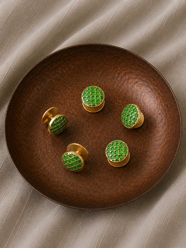 Regal_Leaf_Cres_Kurta_Button_(Set_of_5)