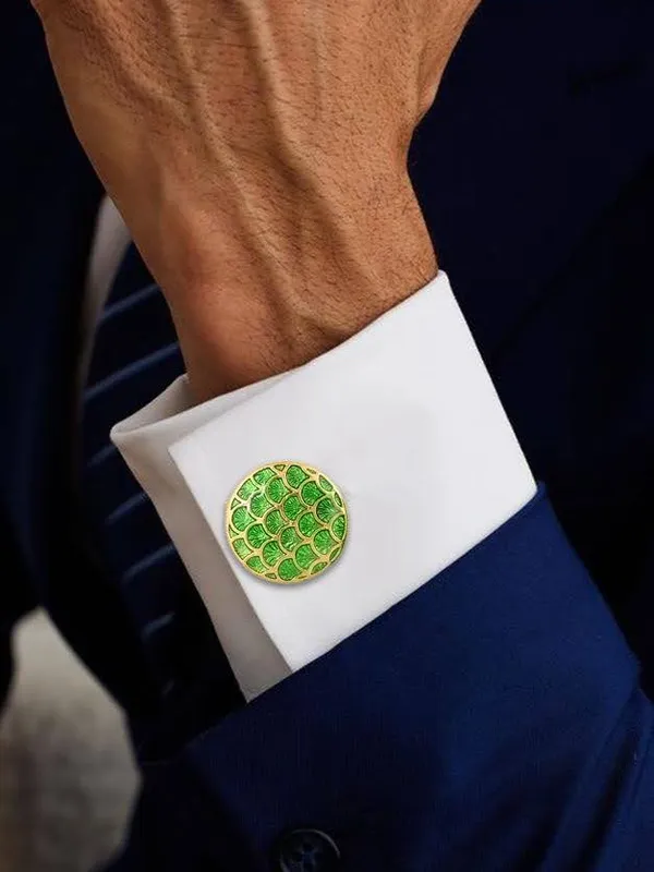 Regal_Leaf_Crest_Cufflinks