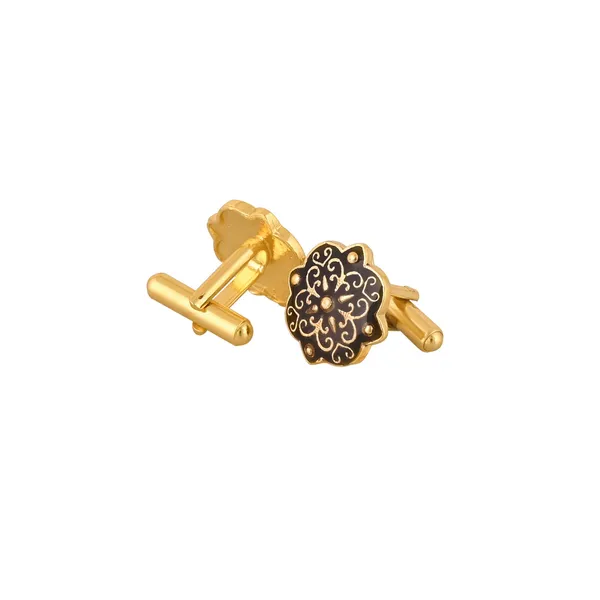 Imperial_Black_Filigree_Cufflinks
