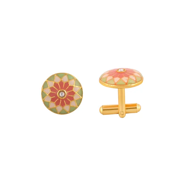Pastel_Mandala_Royale_Cufflinks