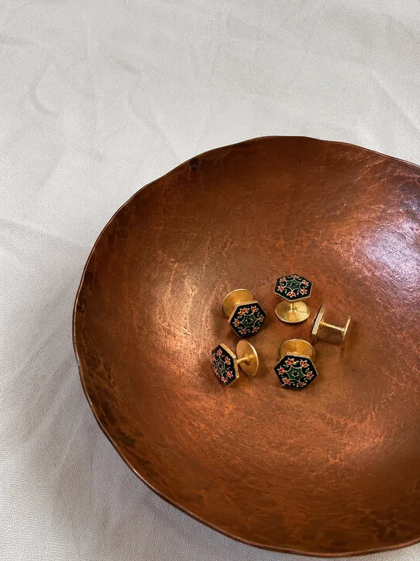 Heritage_Hexagon_Jewel_Kurta_Button_(Set_of_5)