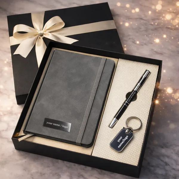 Professional_Gift_Set_|_Notebook,_Pen,_Keychain__|_3_in_1_Customized_Set_|_Corporate_Gift_for_Employee