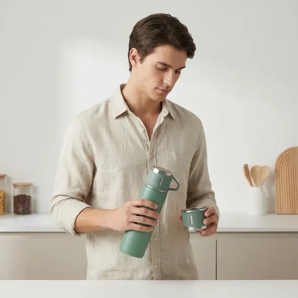 Minimalist_Vacuum_Flask_Set_|_Insulated_Bottle_Water_&_Two_Cups_Hot_&_Cold_(Multicolor)