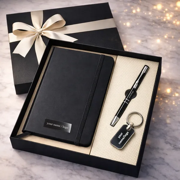 Professional_Gift_Set_|_Notebook,_Pen,_Keychain__|_3_in_1_Customized_Set_|_Corporate_Gift_for_Employee