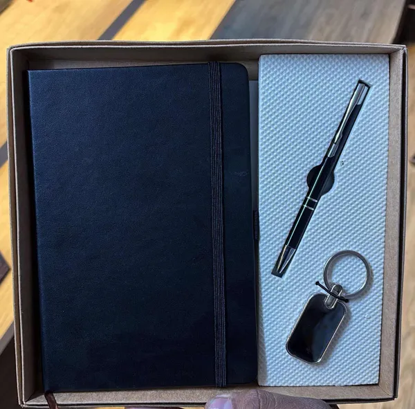 Professional_Gift_Set_|_Notebook,_Pen,_Keychain__|_3_in_1_Customized_Set_|_Corporate_Gift_for_Employee