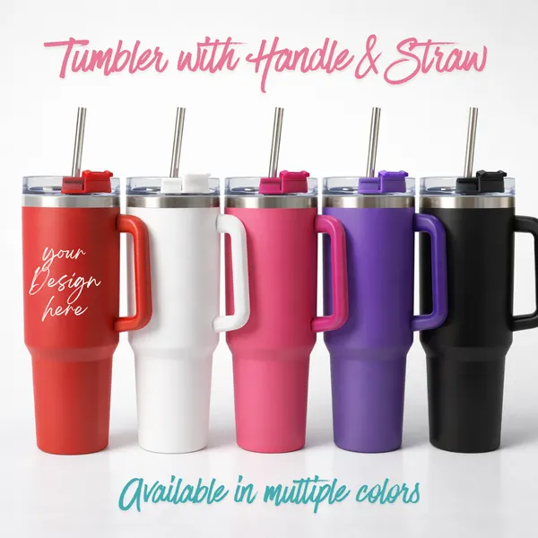 Red_Insulated_Stainless_Steel_Tumbler_|_Tumbler_With_Handle_&_Straw