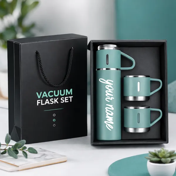 Minimalist_Vacuum_Flask_Set_|_Insulated_Bottle_Water_&_Two_Cups_Hot_&_Cold_(Multicolor)