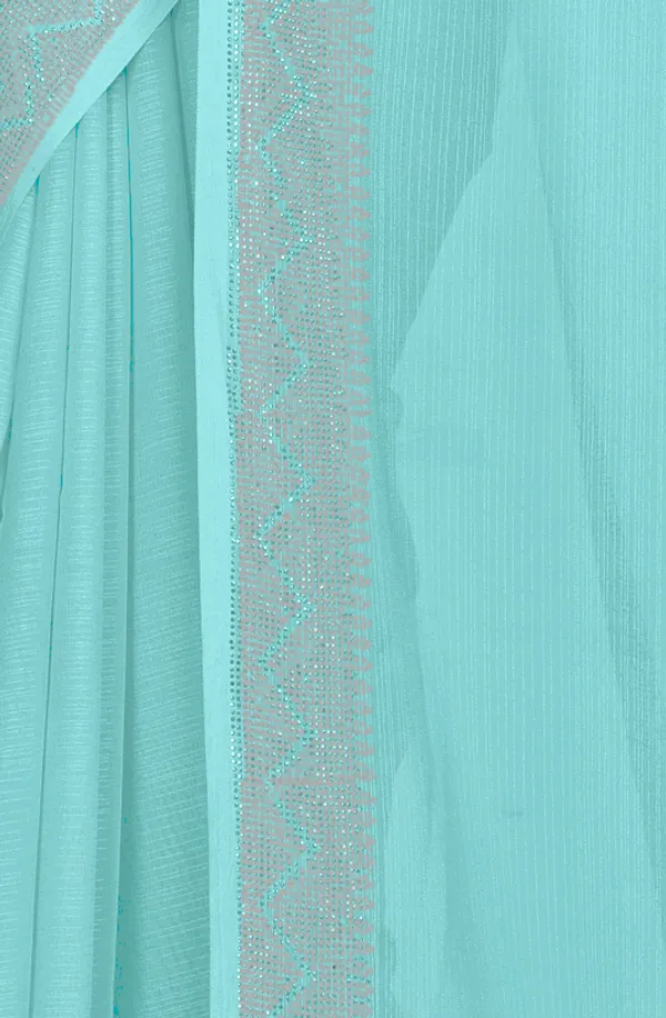 Sky_Blue_Chiffon_Saree_with_Embroidered_Border_For_Women