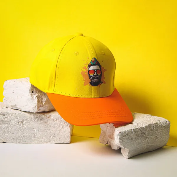 Yellow_Cotton_Premium_Unisex_Caps