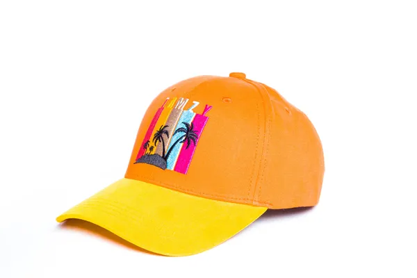 Orange_Cotton_Premium_Unisex_Caps