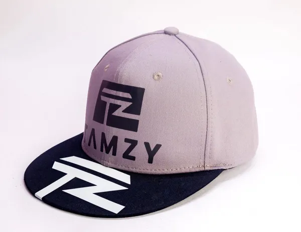 Lavender_And_Black_Cotton_Premium_Unisex_Caps