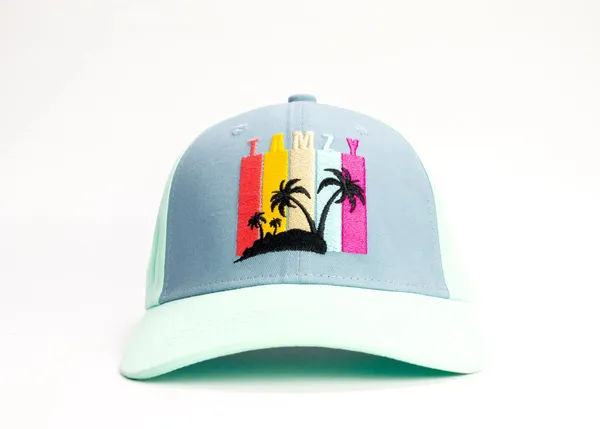 Cyan_Cotton_Premium_Unisex_Caps