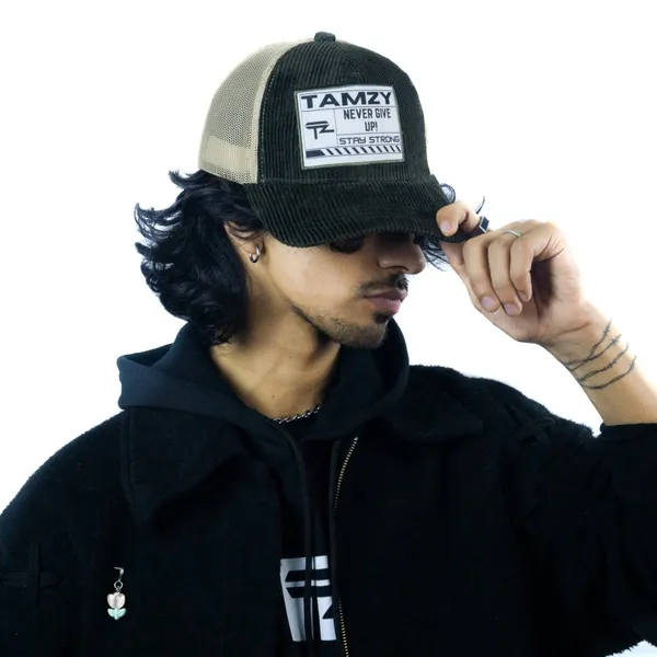 Olive_Green_Corduroy_Premium_Unisex_Caps