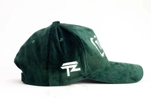 Forest_Green_Suede_Premium_Unisex_Caps