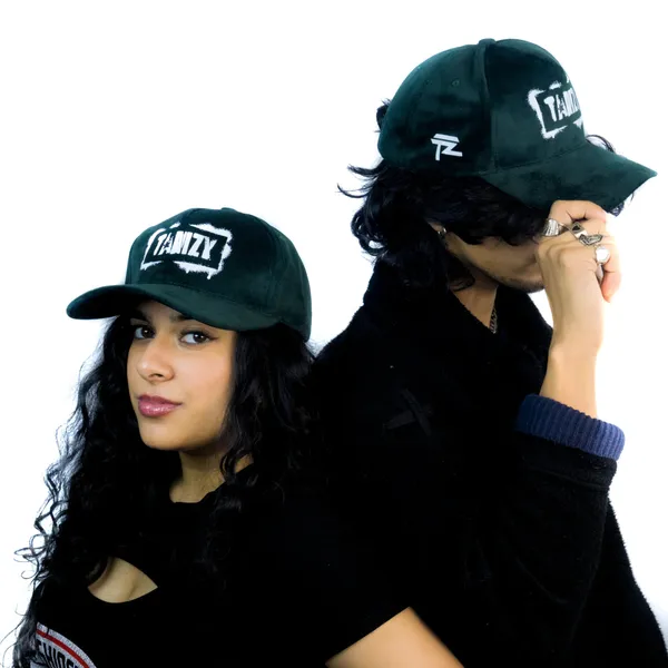 Forest_Green_Suede_Premium_Unisex_Caps