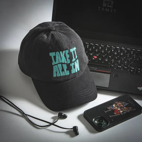 Black_Denim_Premium_Unisex_Caps