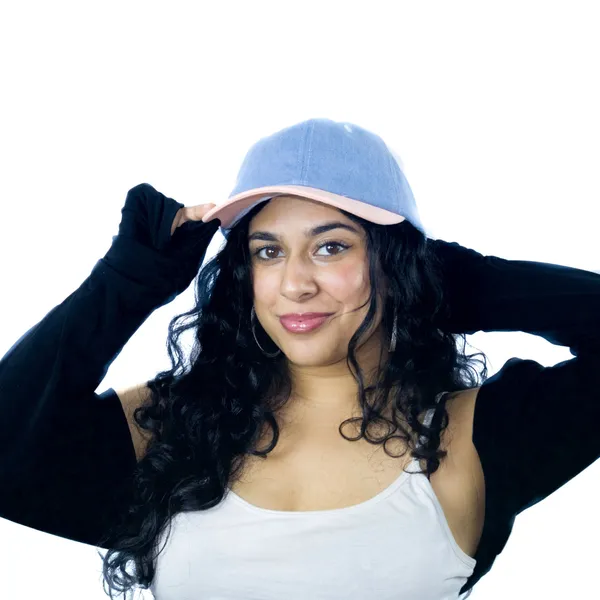 Ice_Blue_And_Peach_Denim_Premium_Unisex_Caps